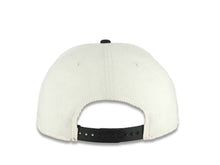 Load image into Gallery viewer, (Corduroy Crown) Los Angeles Dodgers New Era MLB 9FIFTY 950 Snapback Cap Hat Cream Crown Black Visor Black Logo Aztec Calendar Side Patch Gray UV
