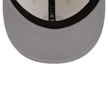 Load image into Gallery viewer, Chicago Cubs New Era MLB 59FIFTY 5950 Fitted Cap Hat Chrome White Crown Royal Blue Visor Red/Royal Blue Logo Gray UV
