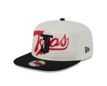 Load image into Gallery viewer, Tijuana Toros New Era LMB 19Twenty 1920 Snapback Cap Hat Chrome White Crown Black Visor Black Logo Black UV (Wordmark)
