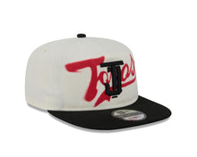 Load image into Gallery viewer, Tijuana Toros New Era LMB 19Twenty 1920 Snapback Cap Hat Chrome White Crown Black Visor Black Logo Black UV (Wordmark)
