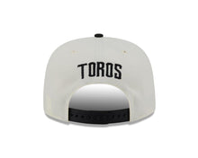 Load image into Gallery viewer, Tijuana Toros New Era LMB 19Twenty 1920 Snapback Cap Hat Chrome White Crown Black Visor Black Logo Black UV (Wordmark)
