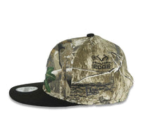 Load image into Gallery viewer, (Youth) Los Angeles Dodgers New Era MLB 9FIFTY 950 Snapback Cap Real Tree Camo Crown Black Visor Glow White/Black Logo 2025 Champions Side Patch
