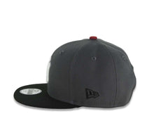 Load image into Gallery viewer, (Youth) New York Yankees New Era MLB 9FIFTY 950 Snapback Cap Hat Dark Gray Crown Black Visor Glow White/Black Logo 2024 World Series Side Patch
