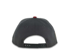 Load image into Gallery viewer, (Youth) New York Yankees New Era MLB 9FIFTY 950 Snapback Cap Hat Dark Gray Crown Black Visor Glow White/Black Logo 2024 World Series Side Patch
