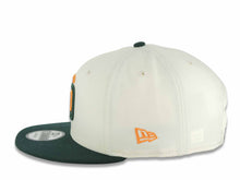 Load image into Gallery viewer, San Diego Padres New Era MLB 9FIFTY 950 Snapback Cap Hat Chrome White Crown Dark Green Visor Orange/Dark Green Logo Gray UV
