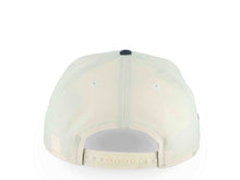 Load image into Gallery viewer, San Diego Padres New Era MLB 9FORTY 940 Adjustable A-Frame Cap Hat Cream Crown Blue Denim Visor Navy Blue Logo 25th Anniversary Side Patch Gray UV
