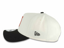 Load image into Gallery viewer, Toros de Tijuana New Era LMB 9FORTY 940 Adjustable A-Frame Cap Hat Chrome White Crown Black Visor Metallic Red Logo Desarollo Toros Side Patch Gray UV
