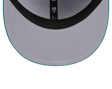 Load image into Gallery viewer, (Youth) Seattle Mariners New Era MLB 9FIFTY 950 Snapback Cap Hat Navy Blue Crown Teal Visor Team Color Logo Gray UV

