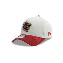 Load image into Gallery viewer, Arizona Diamondbacks New Era MLB 9FORTY 940 Adjustable A-Frame Cap Cream Crown Maroon Visor Team Logo 2026 World Tour Mexico City Series Side Patch

