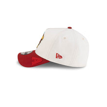 Load image into Gallery viewer, Arizona Diamondbacks New Era MLB 9FORTY 940 Adjustable A-Frame Cap Cream Crown Maroon Visor Team Logo 2026 World Tour Mexico City Series Side Patch
