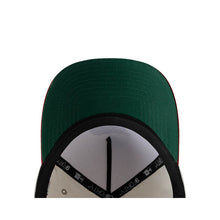 Load image into Gallery viewer, Arizona Diamondbacks New Era MLB 9FORTY 940 Adjustable A-Frame Cap Cream Crown Maroon Visor Team Logo 2026 World Tour Mexico City Series Side Patch

