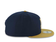 Load image into Gallery viewer, Los Angeles Dodgers New Era MLB 9FIFTY 950 Snapback Cap Hat Navy Blue Crown Wheat Visor White/Wheat Logo Gray UV (Color Pack)
