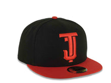 Load image into Gallery viewer, Tijuana Toros New Era LMB 59FIFTY 5950 Fitted Cap Hat Black Crown Red Visor Red Logo Gray UV
