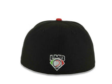 Load image into Gallery viewer, Tijuana Toros New Era LMB 59FIFTY 5950 Fitted Cap Hat Black Crown Red Visor Red Logo Gray UV

