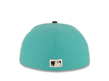 Load image into Gallery viewer, Los Angeles Anaheim Angels New Era MLB 59FIFTY 5950 Fitted Cap Hat Teal Crown Gray Visor Black/White Logo with Wing

