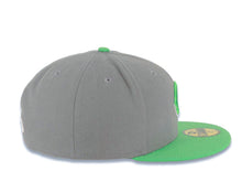 Load image into Gallery viewer, Cincinnati Reds New Era MLB 59FIFTY 5950 Fitted Cap Hat Gray Crown Green Visor Green/White Logo
