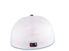 Load image into Gallery viewer, New York Yankees New Era MLB 59FIFTY 5950 Fitted Cap Hat White Crown Black Visor Red Logo
