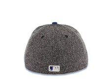 Load image into Gallery viewer, Los Angeles Dodgers New Era MLB 59FIFTY 5950 Fitted Cap Hat Black/Gray Spec Crown Royal Blue Visor White Logo

