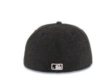 Load image into Gallery viewer, Boston Red Sox New Era MLB 59FIFTY 5950 Fitted Heather Cap Hat Black Crown Dark Gray Visor White/Dark Gray Logo
