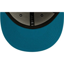 Load image into Gallery viewer, Toronto Blue Jays New Era MLB 59FIFTY 5950 Fitted Cap Hat Dark Gray Crown Cardinal Visor Teal/Cardinal Logo Rodgers Centre Stadium Side Patch
