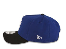 Load image into Gallery viewer, Los Angeles Dodgers New Era MLB 9FORTY 940 Adjustable A-Frame Cap Hat Royal Blue Crown Black Visor White Upside Down Logo Gray UV
