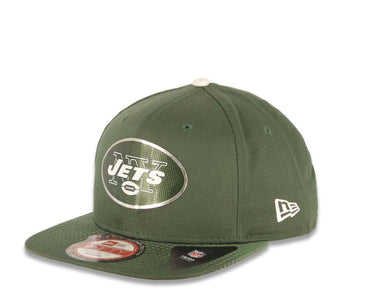 New York Jets New Era 9FIFTY 950 Snapback Cap Hat Green Crown/Visor Team Color Logo (2015 Draft)