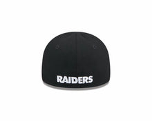 Load image into Gallery viewer, (Infant) Las Vegas Raiders New Era NFL 59FIFTY 5950 Fitted Cap Hat Black Crown/Visor Team Color Logo (My 1st First)
