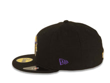 Load image into Gallery viewer, Minnesota Vikings New Era NFL 59FIFTY 5950 Fitted Cap Hat Black Crown/Visor Team Color Logo
