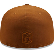 Load image into Gallery viewer, Las Vegas Raiders New Era 59FIFTY 5950 Fitted Cap Hat Brown Crown/Visor Brown Logo (Color Pack)
