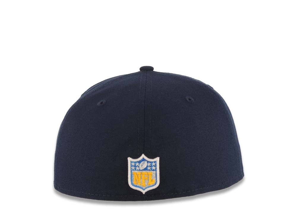 Los Angeles Chargers New Era NFL 59FIFTY 5950 Fitted Cap Hat Navy