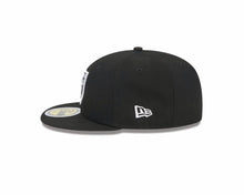 Load image into Gallery viewer, (Youth) Las Vegas Raiders New Era 59FIFTY 5950 Kid Fitted Cap Hat Black Crown/Visor Team Color Logo
