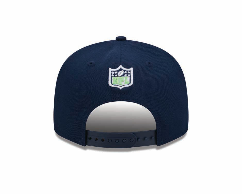 Seattle Seahawks New Era NFL 9FIFTY 950 Snapback Cap Hat Navy Blue