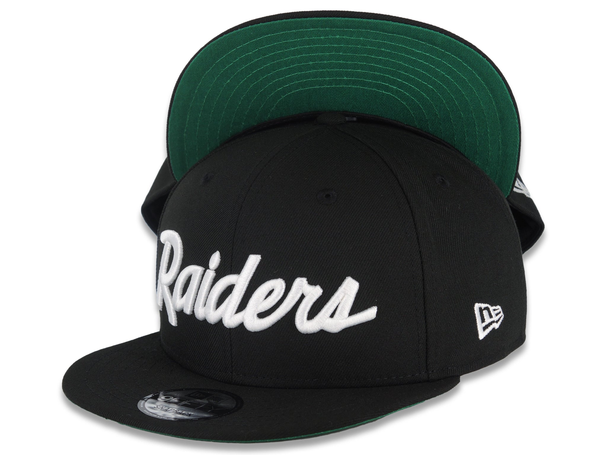 Las Vegas Raiders New Era 9FIFTY 950 Snapback Cap Hat Black Crown