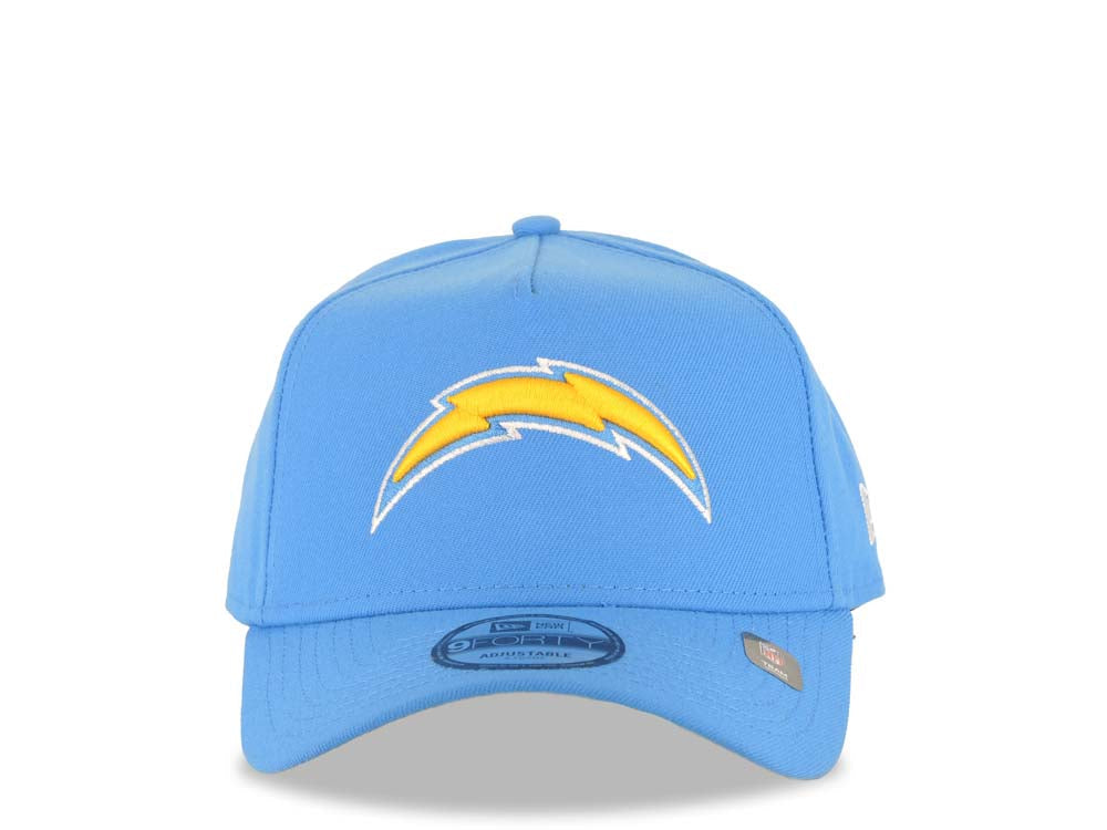 Casquette Snapback New Era 9Forty M-Crown - Los Angeles Chargers, Modèle Officiel Joueur Sur Le Terrain