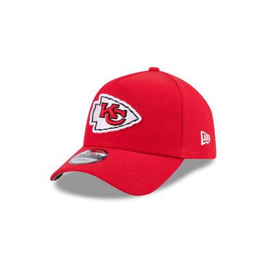 Kansas City Chiefs New Era NFL 9FORTY 940 Adjustable A-Frame Cap Hat Red Crown/Visor Team Color Logo
