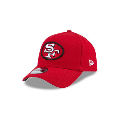 San Francisco 49ers New Era NFL 9FORTY 940 Adjustable A-Frame Cap Hat Read Crown/Visor Red/White/Black Logo