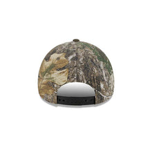 Load image into Gallery viewer, Las Vegas Raiders New Era 9FORTY 940 Adjustable A-Frame Cap Hat Real Tree Edge Camo Crown/Visor Tram Color Logo
