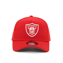 Load image into Gallery viewer, Las Vegas Raiders New Era NFL NFL 9FORTY 940 Adjustable A-Frame Cap Hat Red Crown/Visor White/Red Logo
