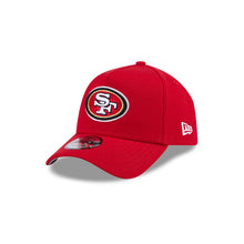 Load image into Gallery viewer, San Francisco 49ers New Era NFL 9FORTY 940 Adjustable A-Frame Cap Hat Red Crown/Visor Team Color Logo
