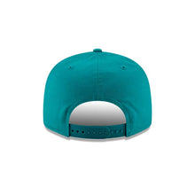 Load image into Gallery viewer, Miami Dolphins New Era NFL 9FIFTY 950 Snapback Cap Hat Aqua Crown/Visor Team Color Logo
