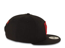 Load image into Gallery viewer, Las Vegas Raiders New Era NFL 9FIFTY 950 Snapback Cap Hat Black Crown/Visor Red/Green Logo Green UV
