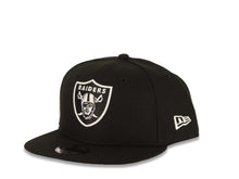 Load image into Gallery viewer, (Youth) Las Vegas Raiders New Era NFL Kid 9FIFTY 950 Snapback Cap Hat Black Crown/Visor Team Color Logo
