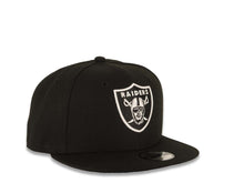 Load image into Gallery viewer, (Youth) Las Vegas Raiders New Era NFL Kid 9FIFTY 950 Snapback Cap Hat Black Crown/Visor Team Color Logo
