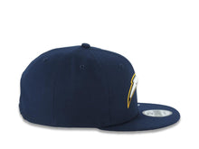 Load image into Gallery viewer, Los Angeles Chargers New Era NFL 9FIFTY 950 Snapback Cap Hat Navy Blue Crown/Visor White/Navy/Yellow Logo Gray UV

