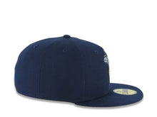 Load image into Gallery viewer, Los Angeles Chargers New Era NFL 59FIFTY 5950 Fitted Cap Hat Navy Blue Crown/Visor Team Color Skull Logo Gray UV
