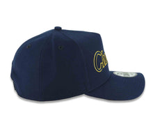 Load image into Gallery viewer, Los Angeles Chargers New Era NFL 9FORTY 940 Adjustable A-Frame Cap Hat Navy Blue Crown/Visor Navy Blue/Yellow Script/Text Logo Gray UV
