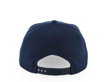 Load image into Gallery viewer, Los Angeles Chargers New Era NFL 9FORTY 940 Adjustable A-Frame Cap Hat Navy Blue Crown/Visor Navy Blue/Yellow Script/Text Logo Gray UV
