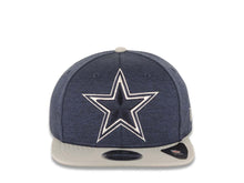 Load image into Gallery viewer, Dallas Cowboys New Era NFL 9FIFTY 950 Snapback Cap Hat Shadow Tech Navy Blue Crown Gray Visor Team Color Logo
