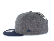 Load image into Gallery viewer, Dallas Cowboys New Era NFL 9FIFTY 950 Snapback Cap Hat Gray Crown Blue Visor Team Color Logo (2018 Sideline)
