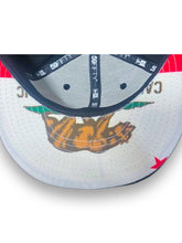 Load image into Gallery viewer, Los Angeles Lakers New Era 59FIFTY 5950 NBA Fitted Cap Hat Black Crown/Visor Team Color Logo State Flag UV (City Factor)
